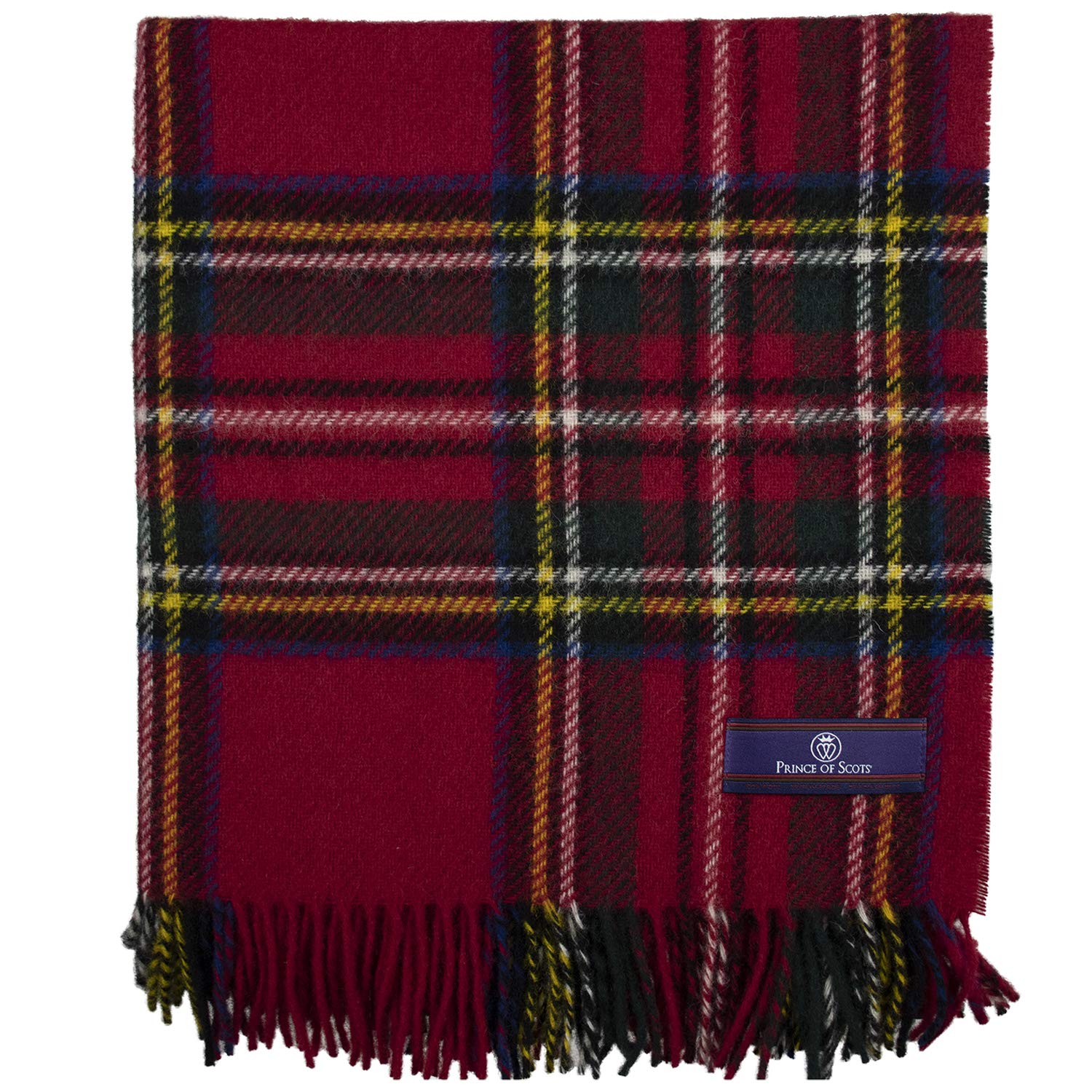 Amazon｜Prince of Scots ブランケット ツイード100% 純正新ウール