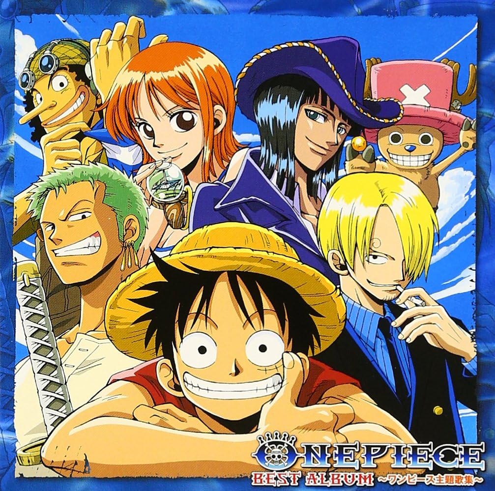  [CD] (Avex Pictures) Various Artists - ONE PIECE BEST ALBUM One Piece Theme Song Collection Eksklusif 14 list lagu 