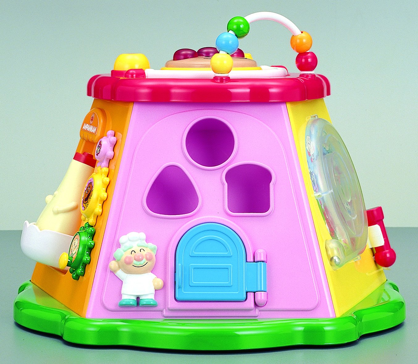 アンパンマンおおきなよくばりボックス くるくるチャイムなど4点セット