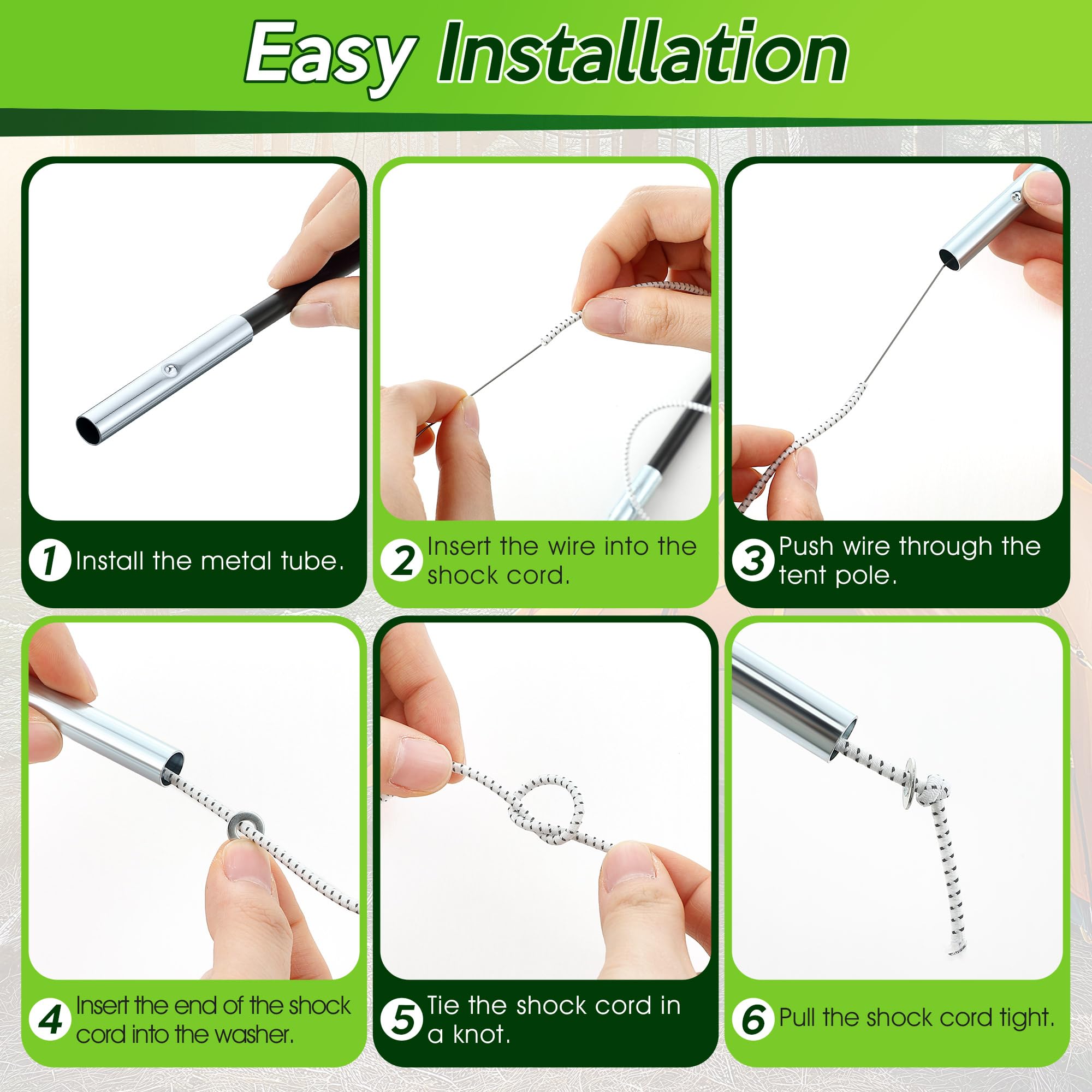 Tent Pole Repair Kit - Fix Your Tent Poles! -5