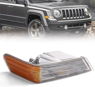 Huray Right Turn Signal Side Mark Light for Jeep Patriot 2007-2017