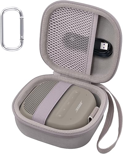 Vista 16 de Estuche duro para Altavoz inalámbrico portátil Bose SoundLink Micro Altavoz Bluetooth, negro