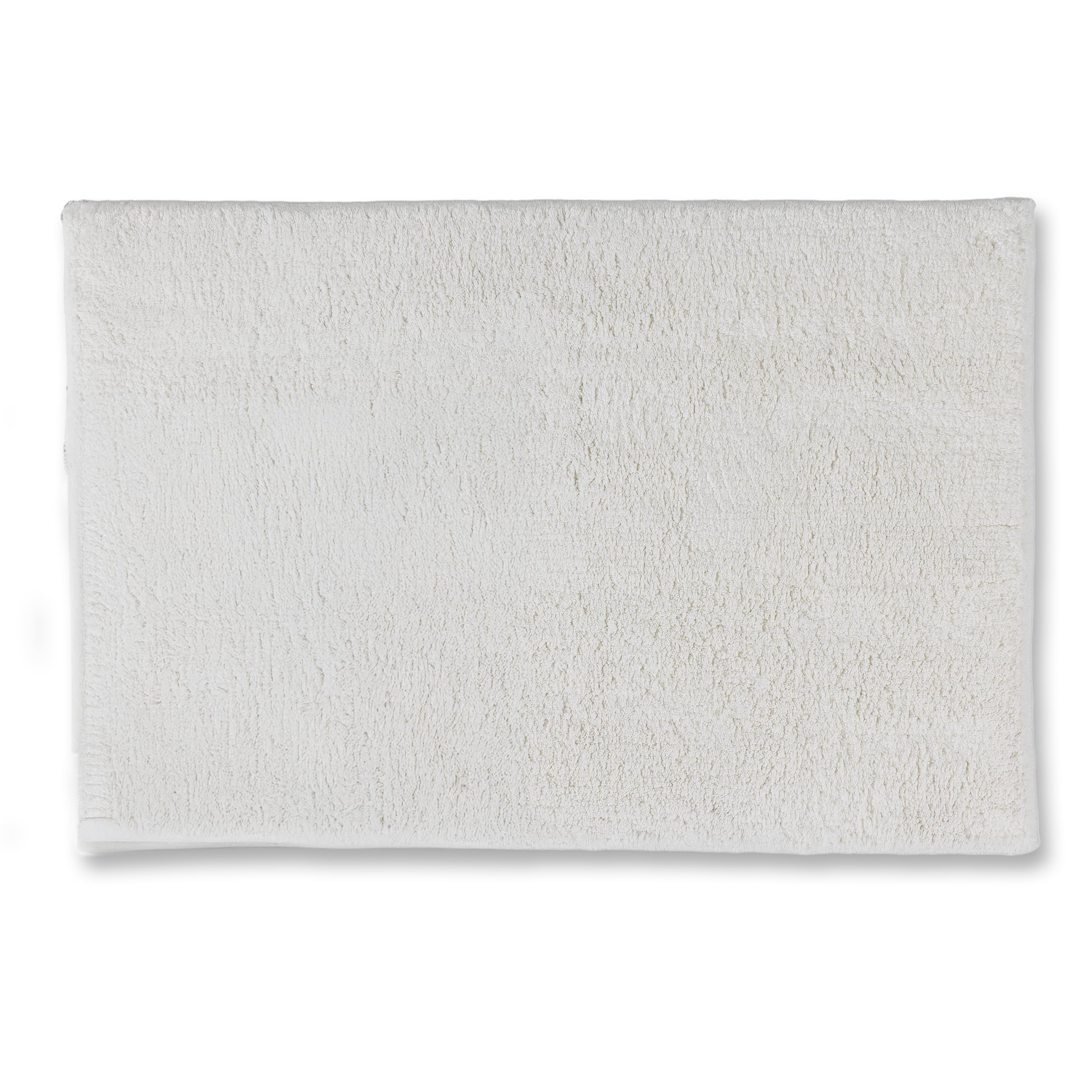 Collection Schöner Wohnen Tapis de Bain 40 x 60 cm - réversible - Lavable - 100% Coton - Coloris uni - crème