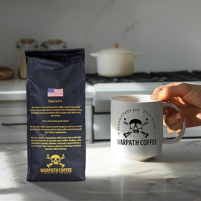 Café en Grano Warpath Coffee Light Roast Vanilla Hazelnut 340g miniatura 2