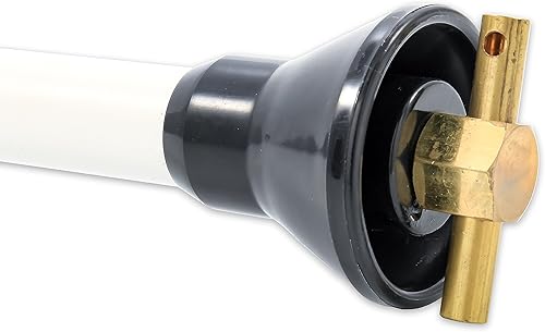 Miniatura 18 de Camco - Stik giratorio flexible para caravana con válvula de apagado: crea una acción limpiadora potente que desaloja y elimina los depósitos