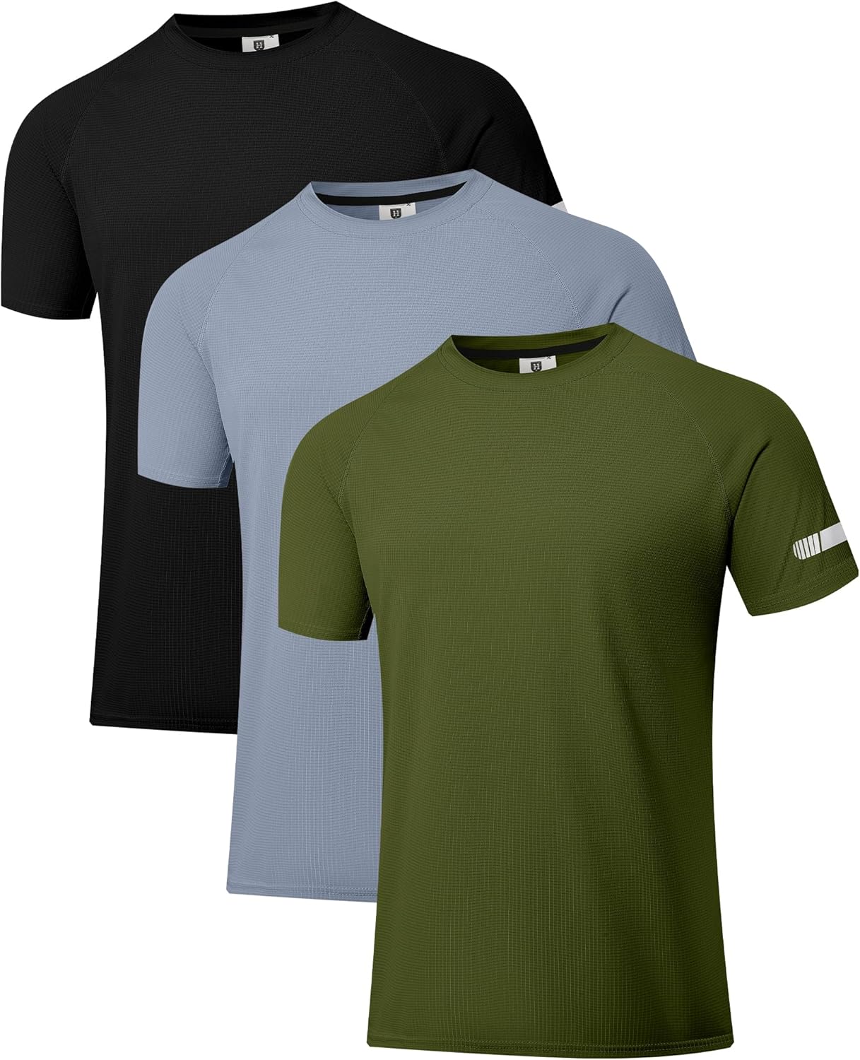 32 Degrees Maglietta Da Uomo Cool Classic Crew | Anti-odore - Foto 2