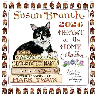 Calendario de pared Susan Branch 2026