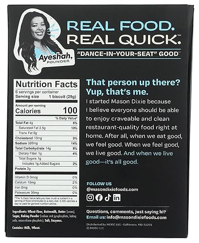 Miniatura 2 de MASON DIXIE BISCUIT CO Galletas de suero de leche, 6 oz