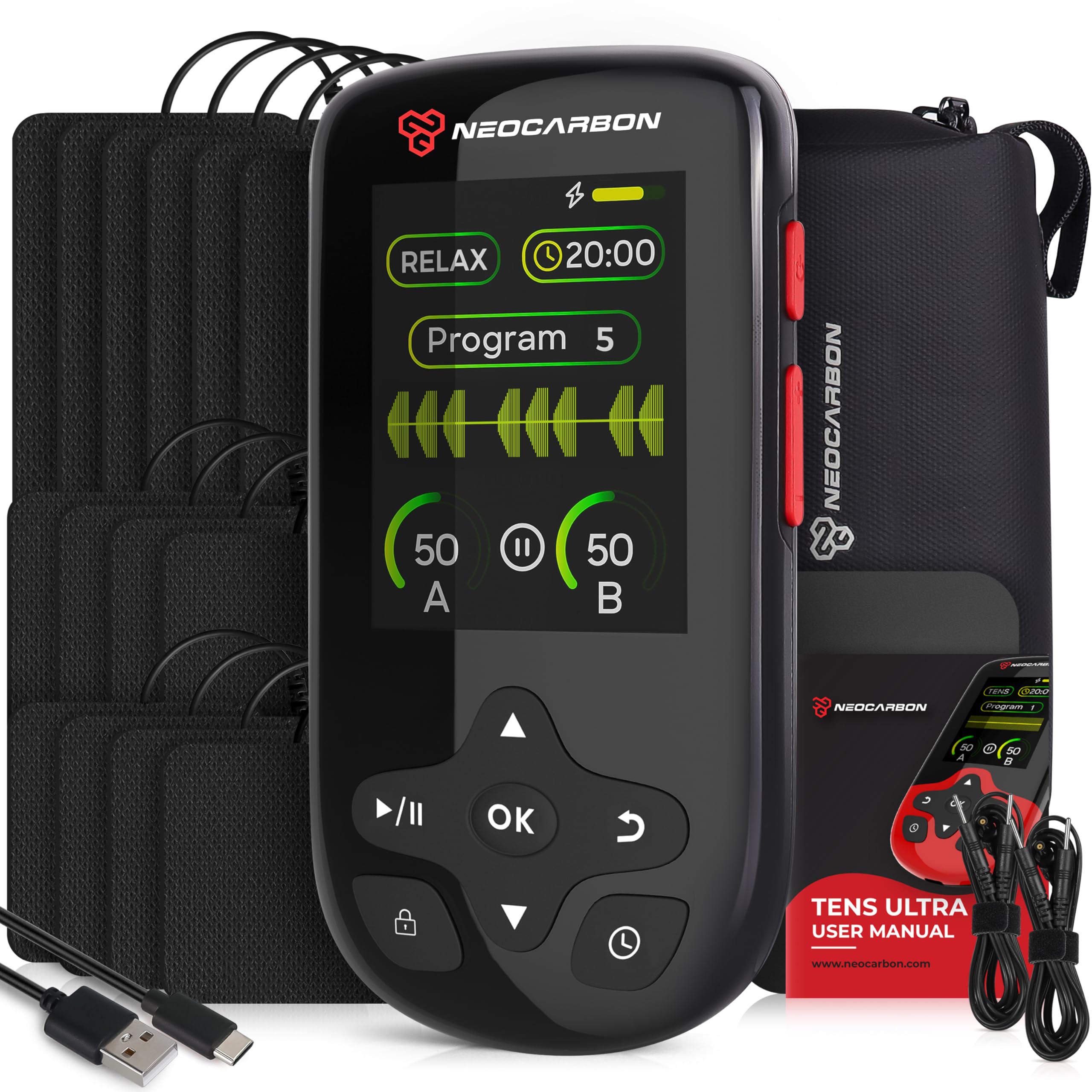 Amazon.com: TENS Unit Muscle Stimulator Ultra for Pain Relief