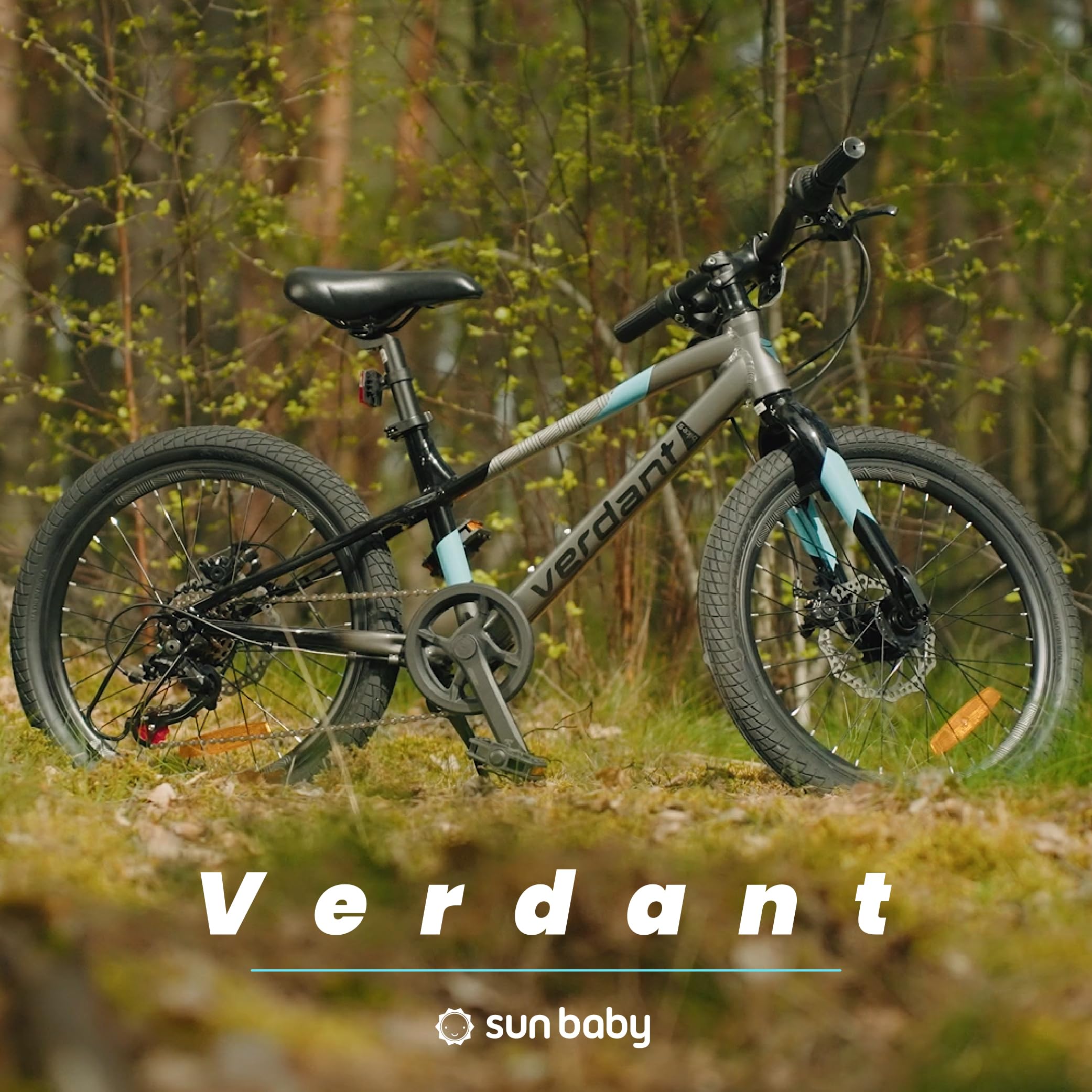 Verdant ALU Bike Bicicleta Infantil 20 Pulgadas Tamaño de Rueda a Elegir 6 velocidades Shimano Ligero Bicicleta para niños de 6 a 10 años Altura Ajustable