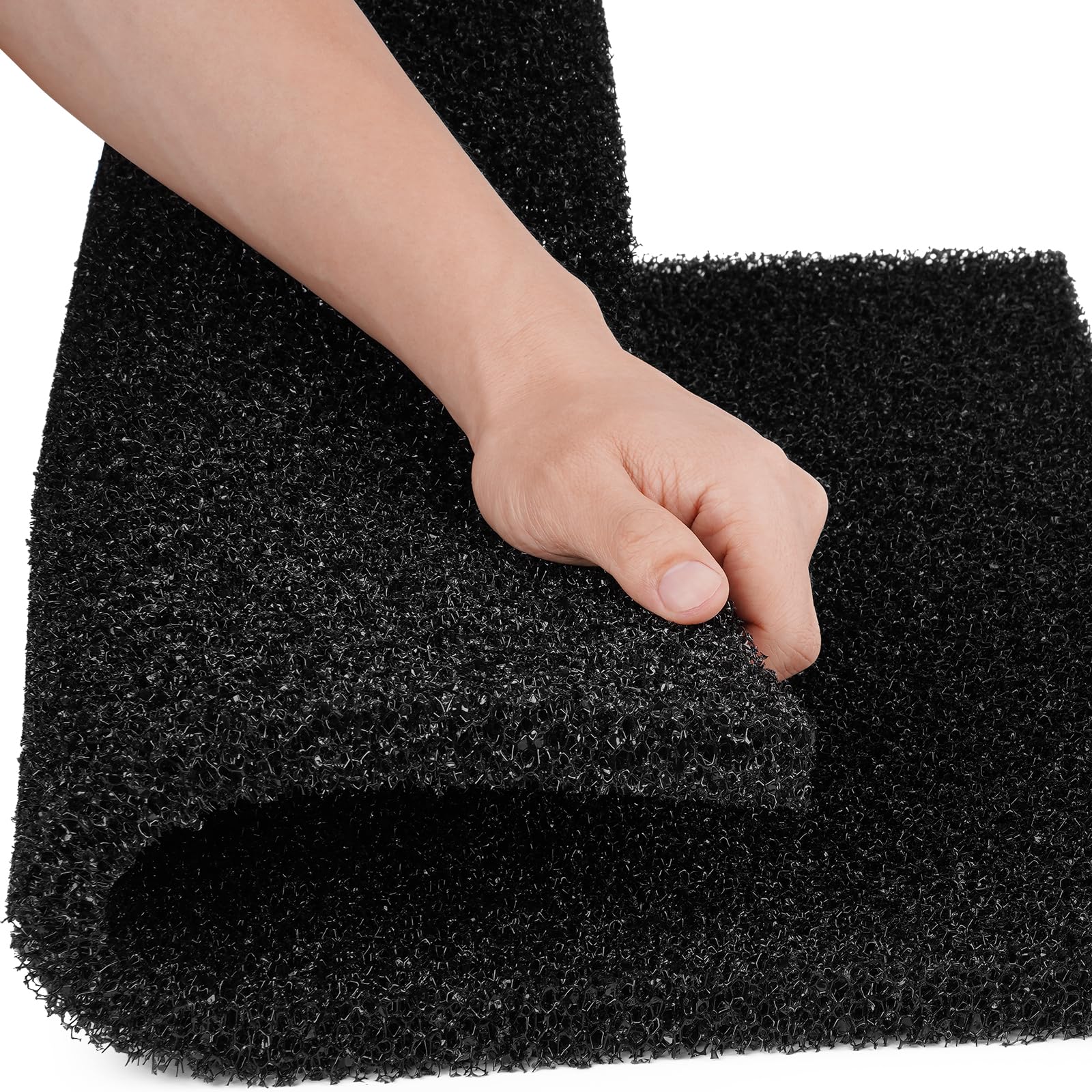 Aquarium Filter Sponge Pad, Filter Media Foam Sponges, Filter Accessories for Fish Tanks and Ponds (18.5