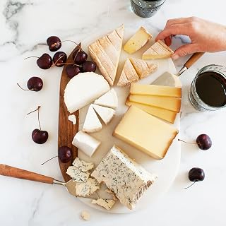 igourmet French Cheese Connoisseur Assortment: Tomme de Savoie, Nutty Comte, Chabichou du Poitou & Fourme d'Ambert Sampler