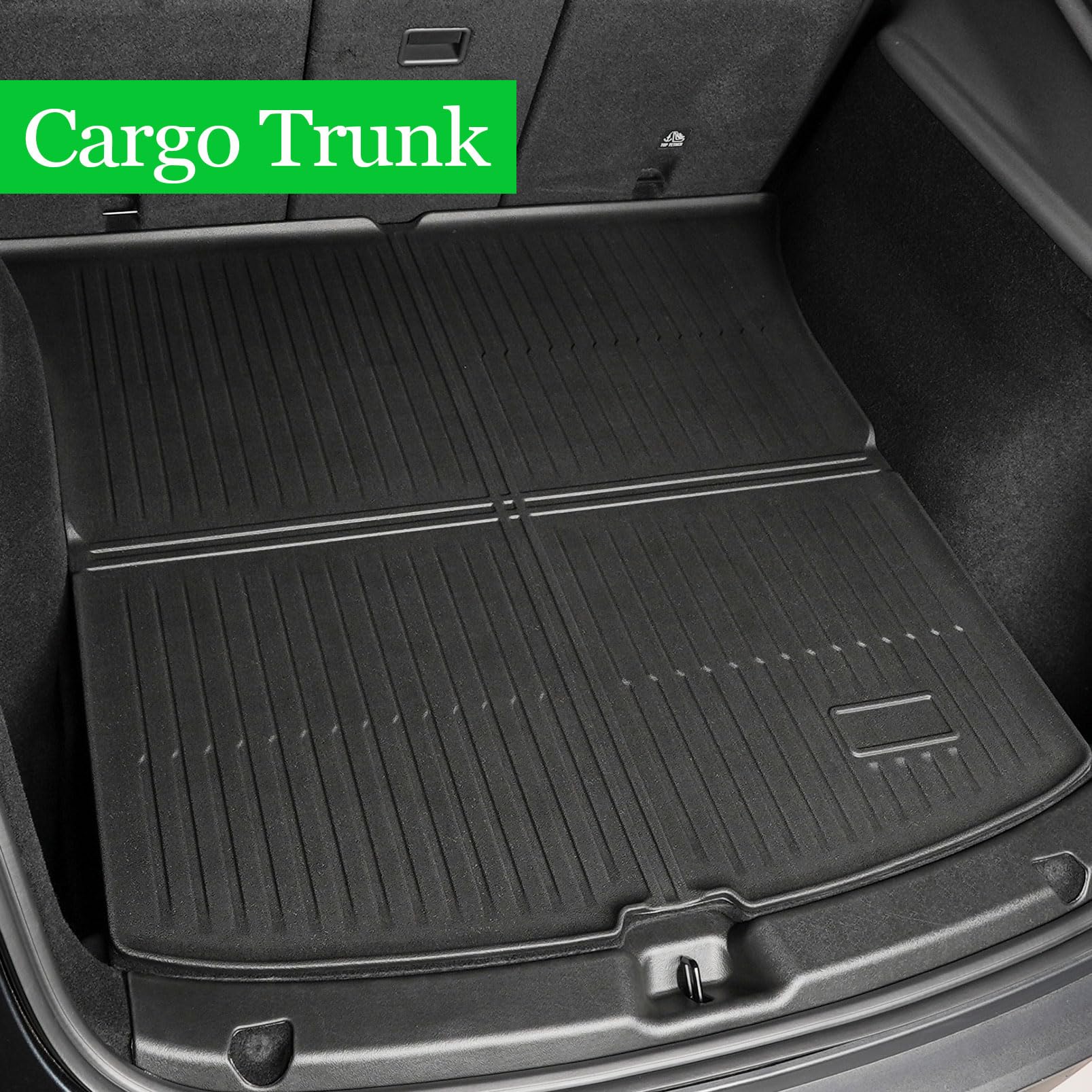 SHARGGE Model Y Juniper Car Floor Mats 2025 New Tesla Y All Weather TPE Full Set Cargo Liners — view 7