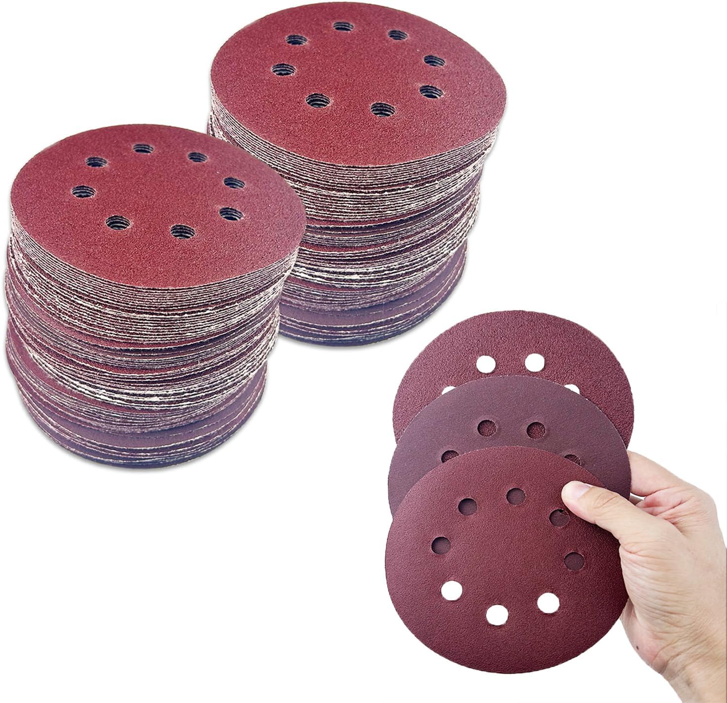 Lot De 200 Disques Abrasifs 50 Mm – Grains 80 à 3000 – Papier De Verre – Neuf