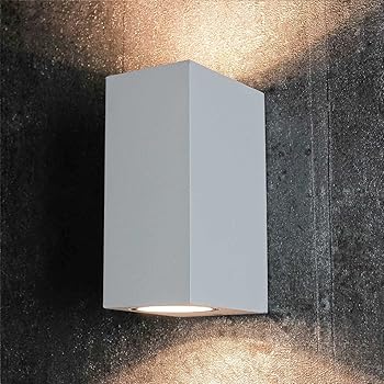 Außenlampe eckig