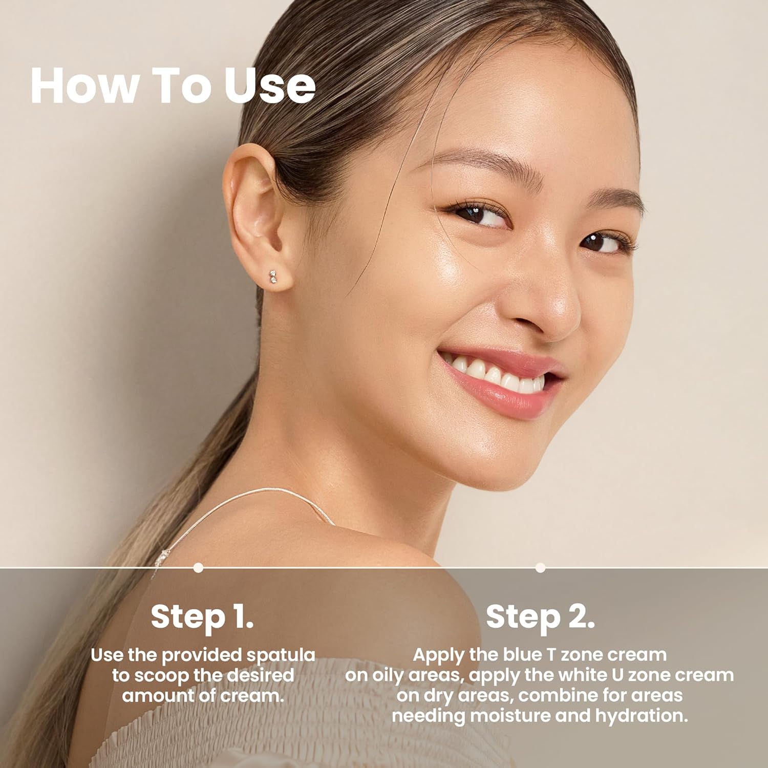 AXIS-Y Cera-Heart My Type Duo Cream with Heartleaf & Ceramide - Redness Relief & Moisture Skin Barrier Repair - Vegan Korean Skin Care Moisturizer Face Cream - 2.02 fl. oz. - Image 6