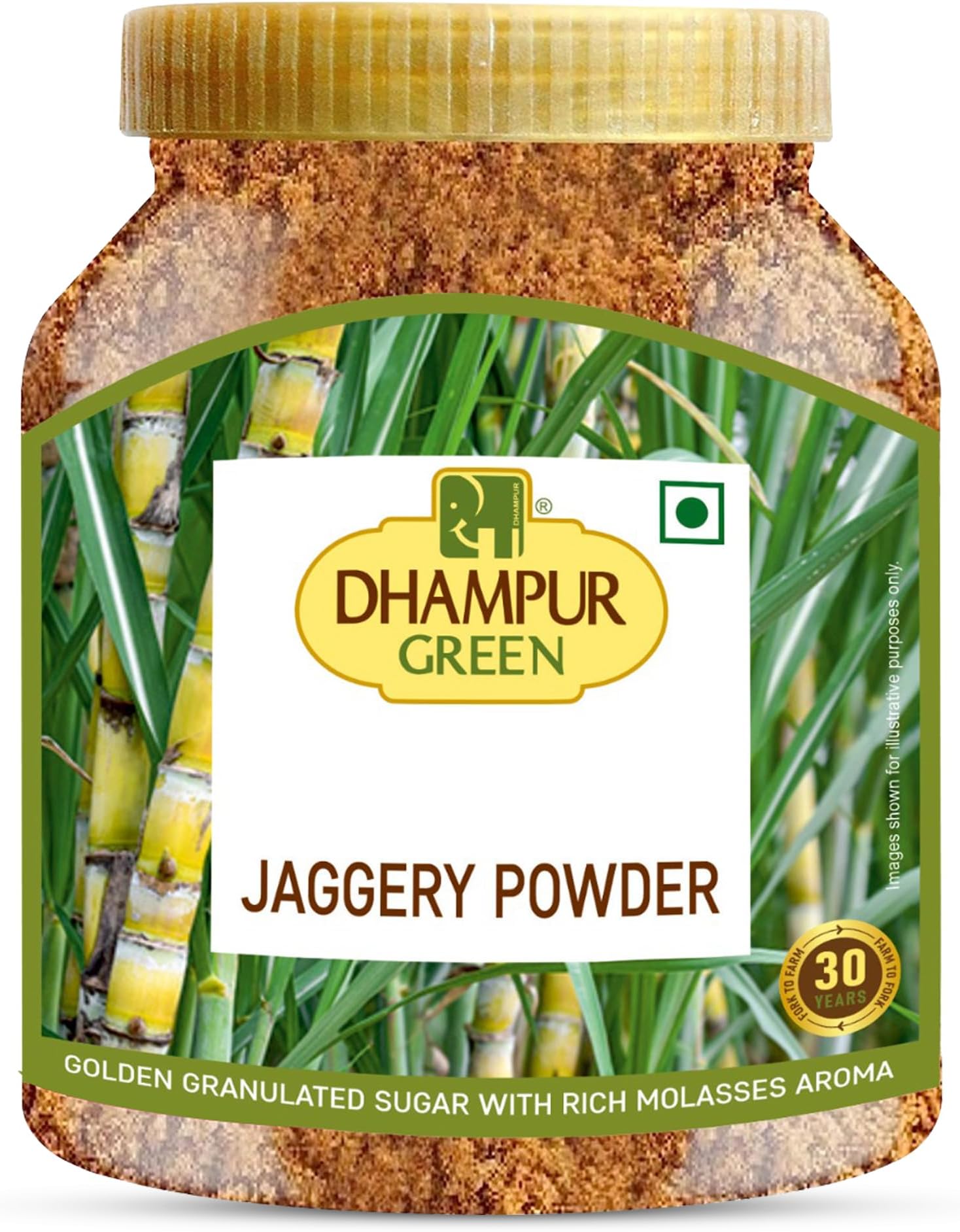 Dhampurgreen Jaggery Powder, 750G | Desi Shakkar | Chemical Free | Sugar Substitute | Free From Preservatives | No Added Sulphur