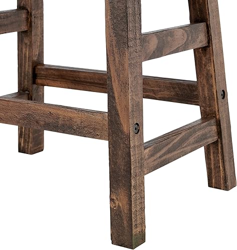 Miniatura 31 de Alaterre Furniture Pomona - Escritorio de estudio industrial de 48 pulgadas con parte superior de madera de pino maciza, 2 estantes abiertos y marco