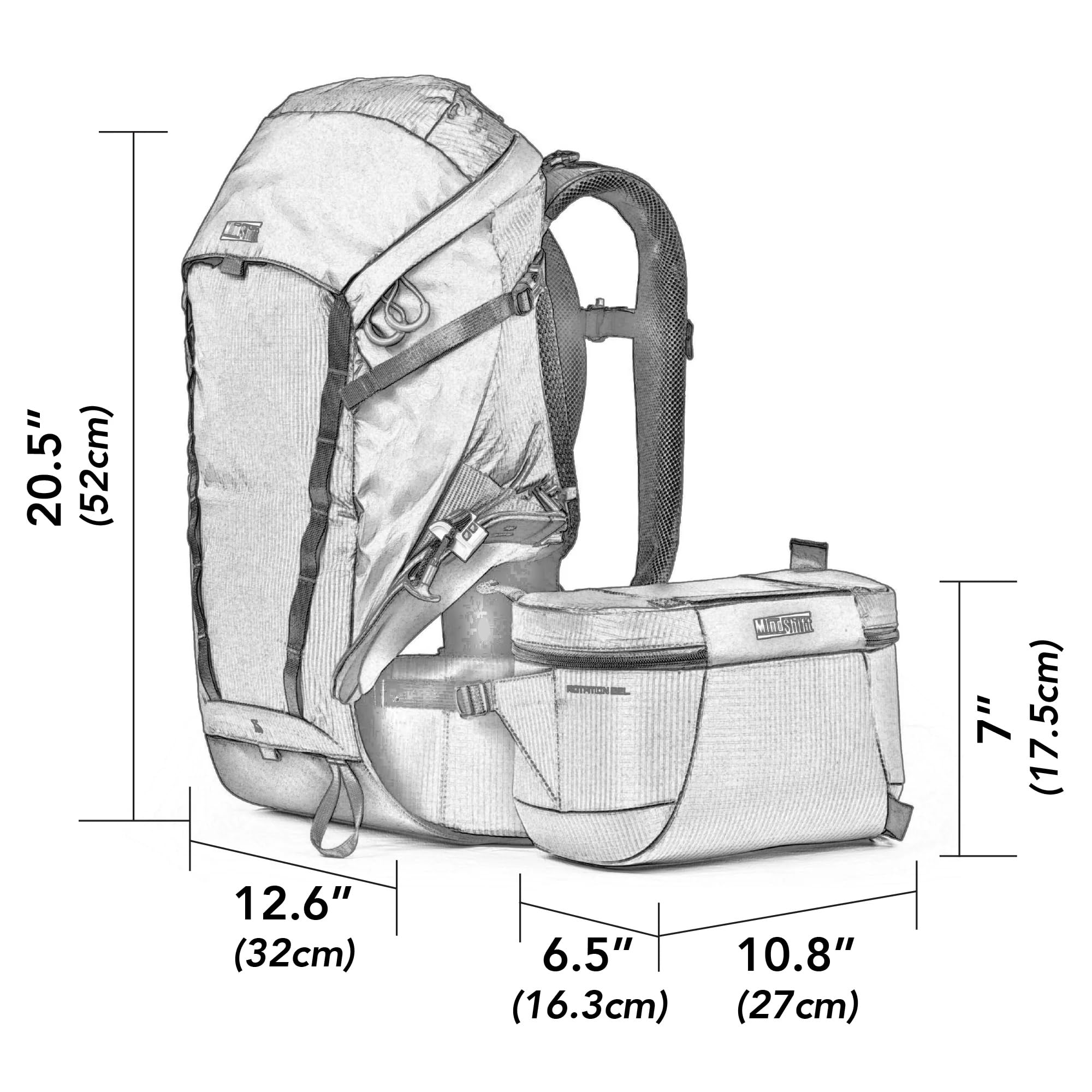 THINK TANK Mindshift Sac à dos rotation 22L Backpack