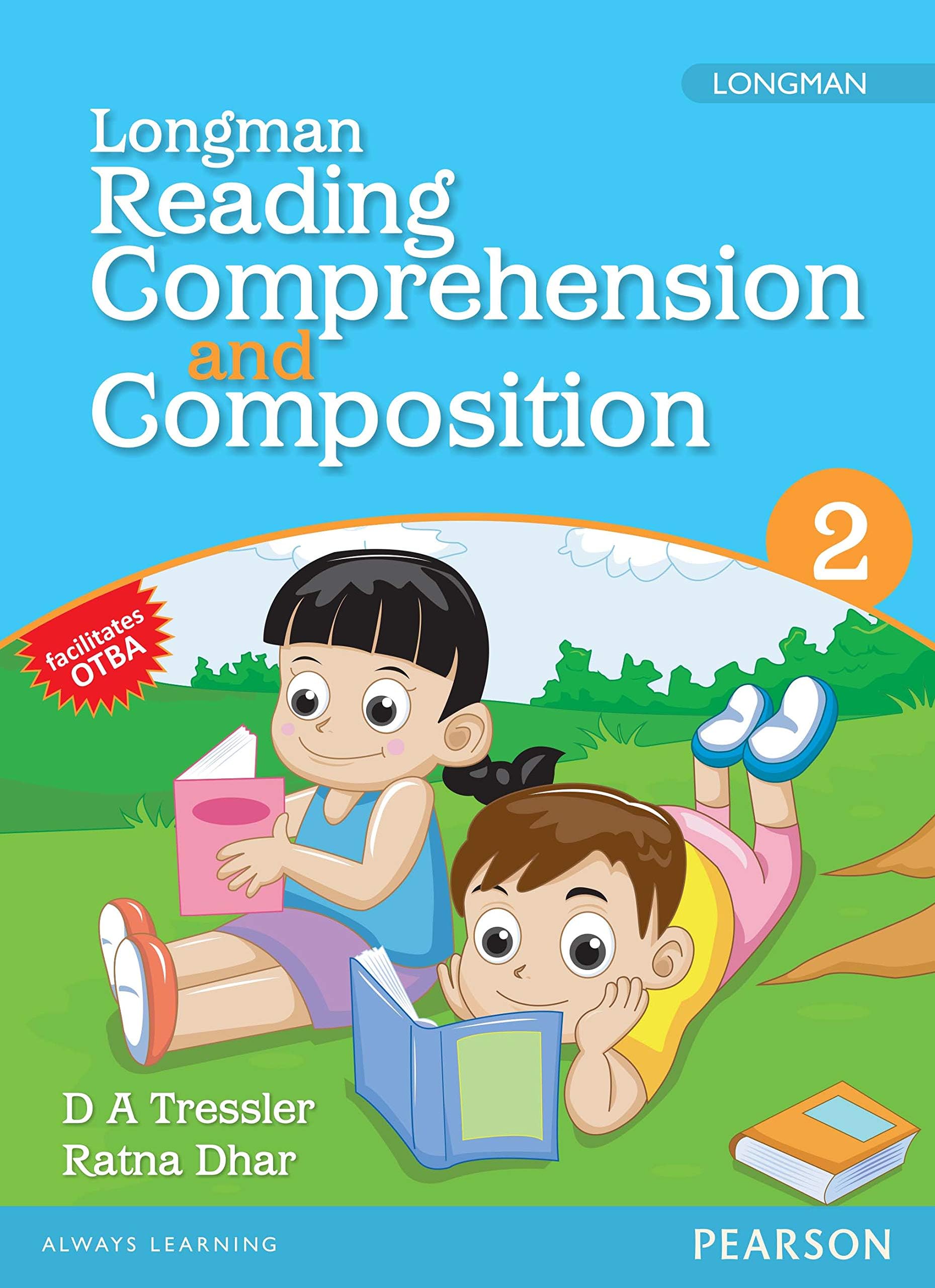 Develop Reading and Writing Skills of Kids, Longman Reading Comprehension and Composition Book, 7 - 8 Years (Class 2), By Pearson