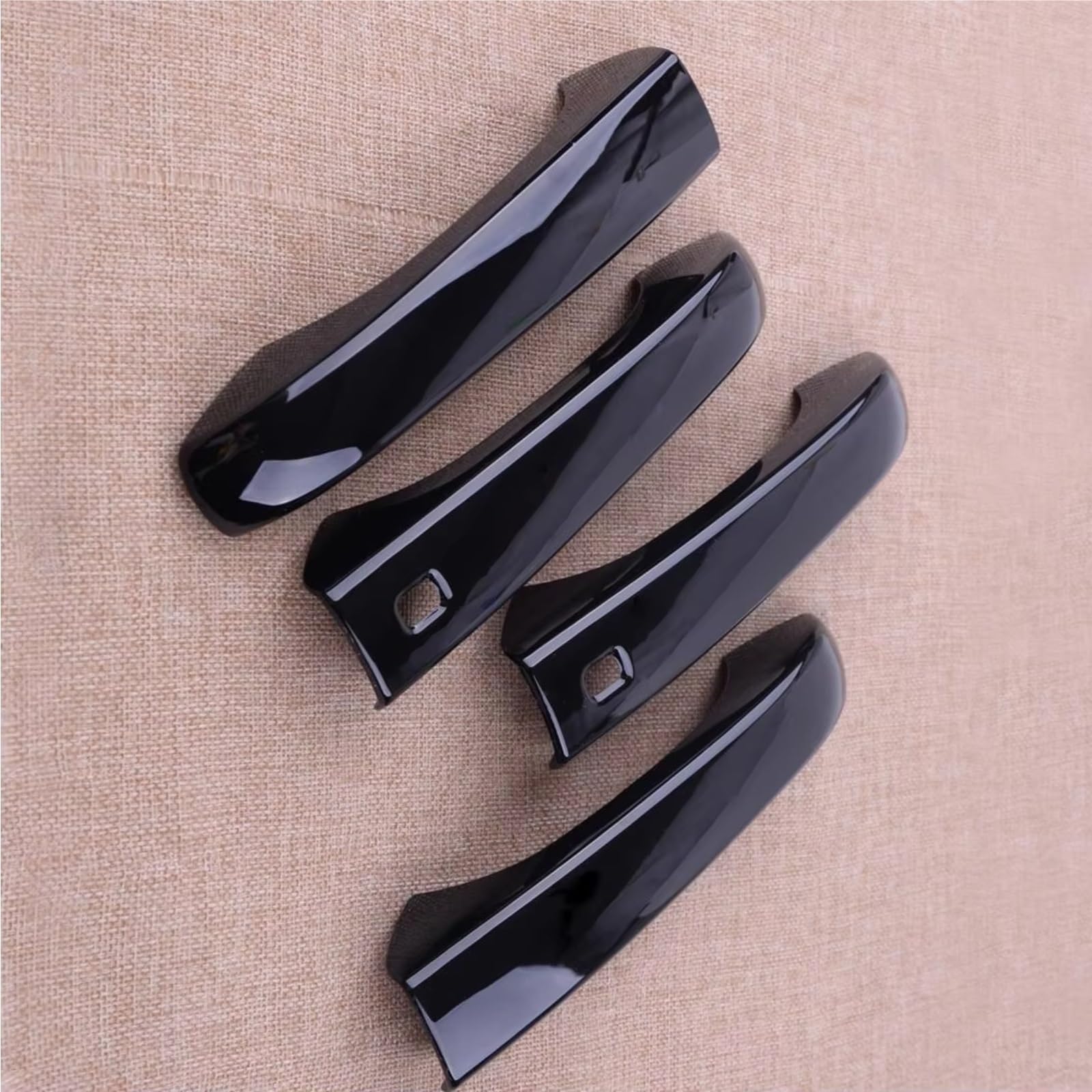 Qdzvalumv One Color Car Door Handles Cover Shell Compatible With Dodge For Caravan 2008-2019 For Durango 2011-2019 Car Exterior Door Handle Cover Trim Protector Set