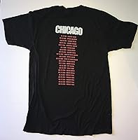Vista 3 de Camiseta de Pearl Jam Wrigley Field Chicago talla S historia de la banda gira 2018