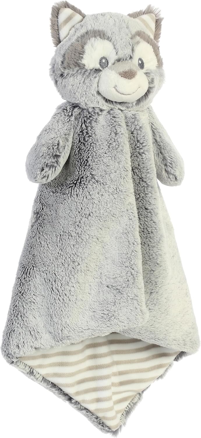 Aurora® Snuggly Cuddlers Luvster™ Rocko™ Baby Stuffed Animal - A Perfect Cuddle Companion for Naps and Bedtime - for Parents, Caregivers, and Baby Showers - Gray 16 Inches