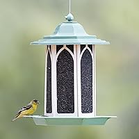 Vista 12 de Perky-Pet Pistachio Gazebo Feeder - Wild Bird Feeder - GAZ01, Pistachio - Holds up to 3.5 lb Seeds - Easy to Fill, Easy to Clean, Rust Resistant