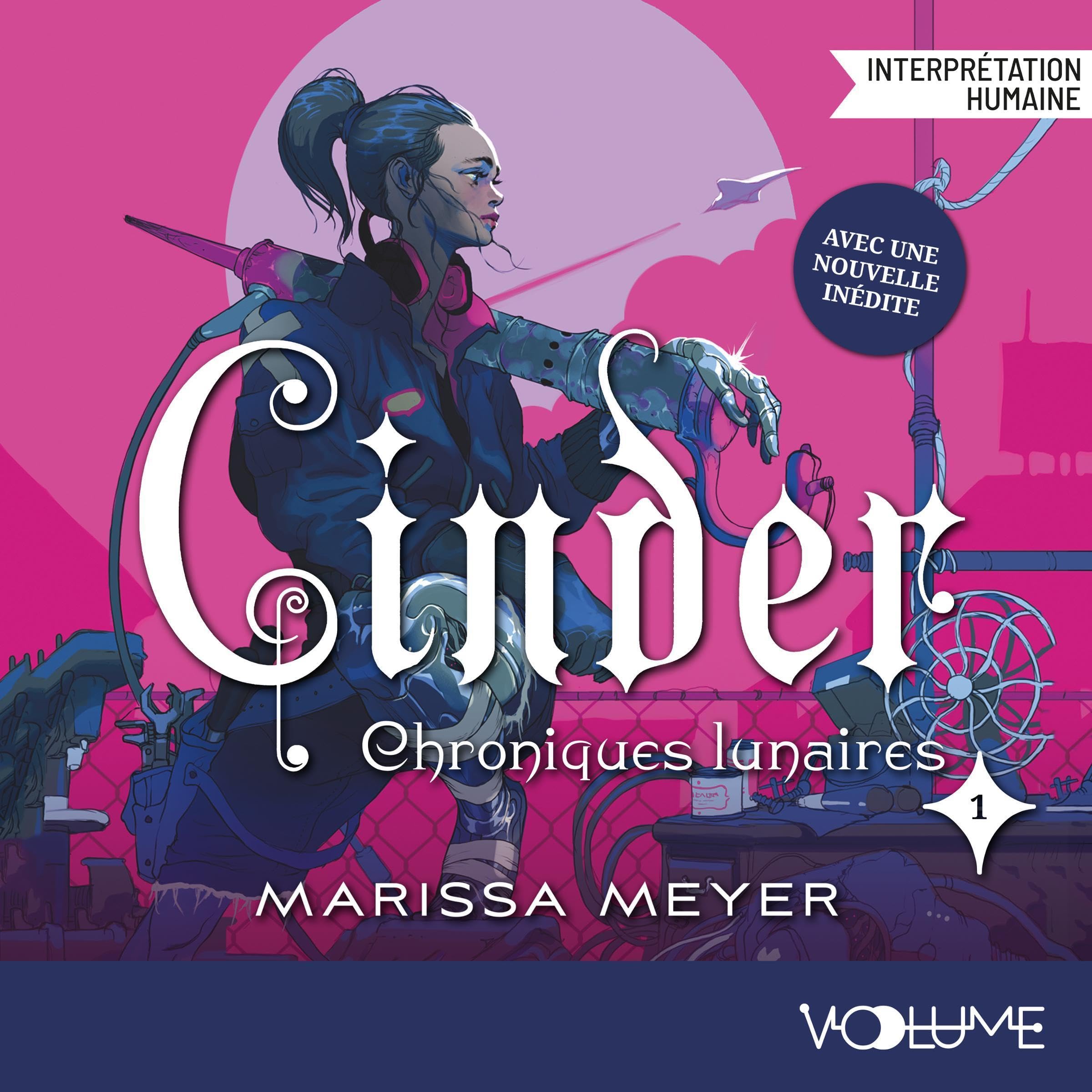 Cover art for Cinder (French Edition)