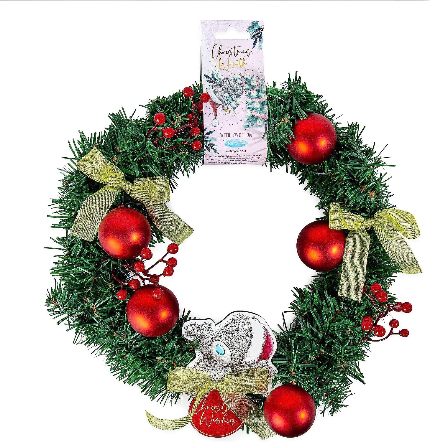 Me to You Tatty Teddy Christmas Wreath - Official Collection