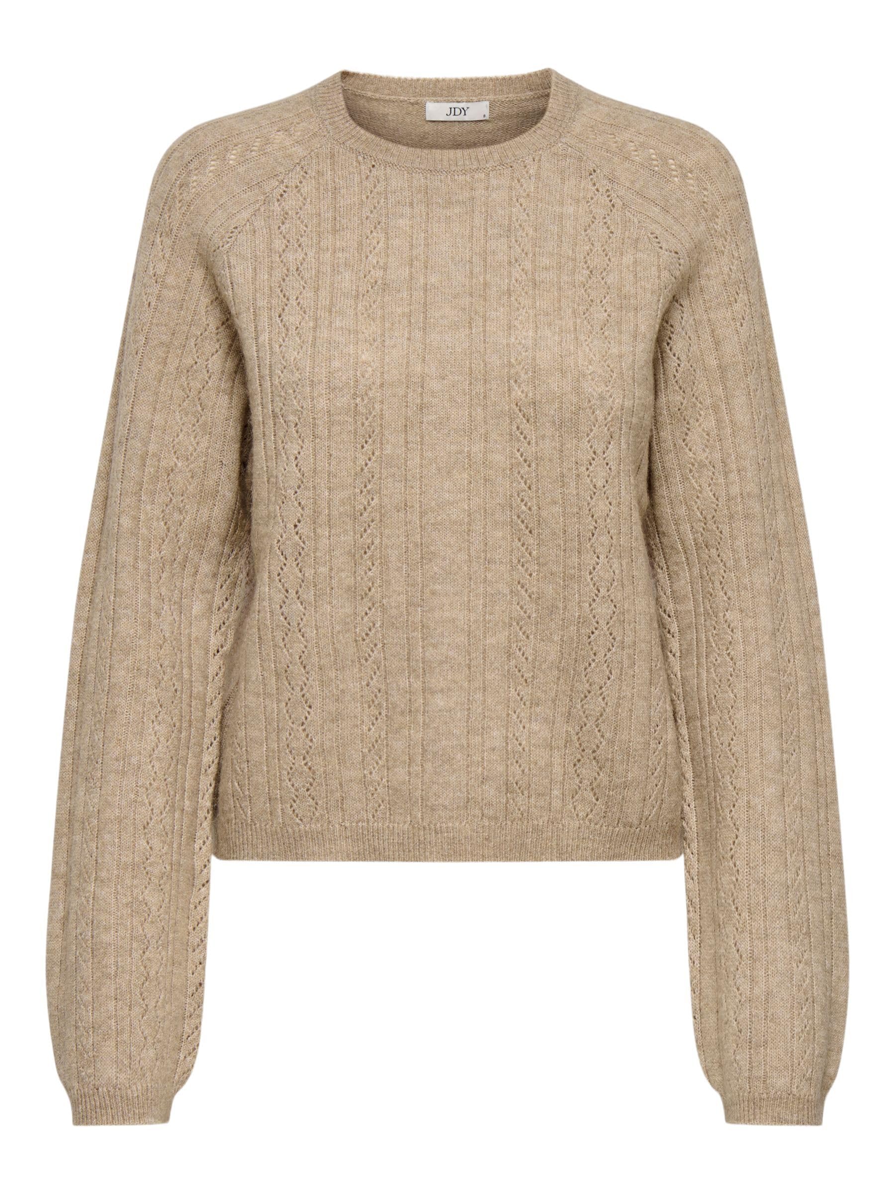 JDY Damen Jdyapril Life L/S O-Neck Pullover KNT