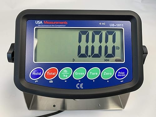 Miniatura 6 de 1,000 lb Digital Floor 24" x 24" Báscula de banco Plataforma electrónica Envío 1,102.3 lbs