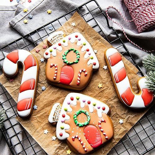 Miniatura 5 de Juego de 3 cortadores de galletas de jengibre, acero inoxidable, 8,9/6,6/2.0 in