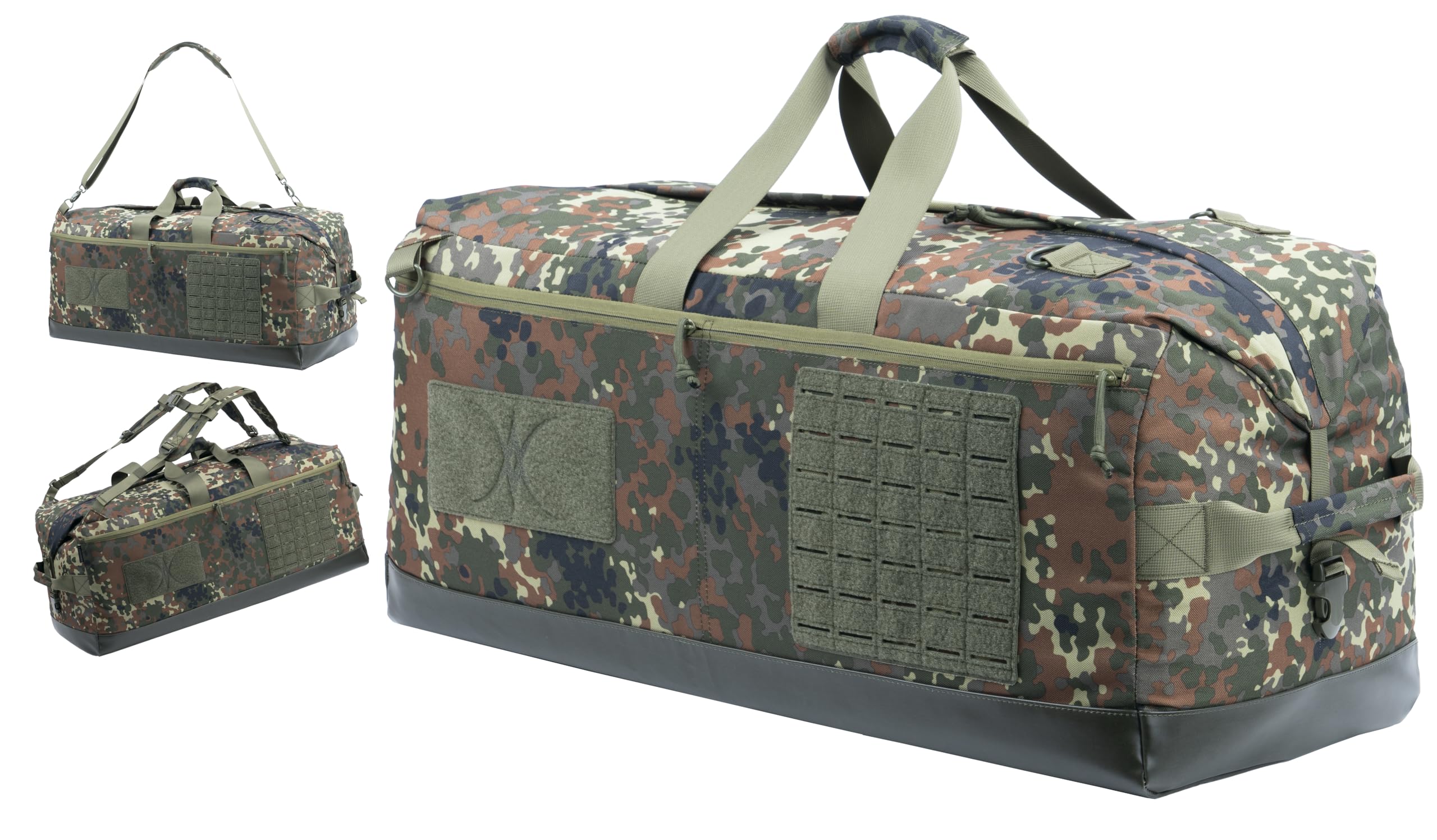 Large Military Tactical Duffle Bag Duffel Backpack for Special Work Sports Traveling Camping 85L