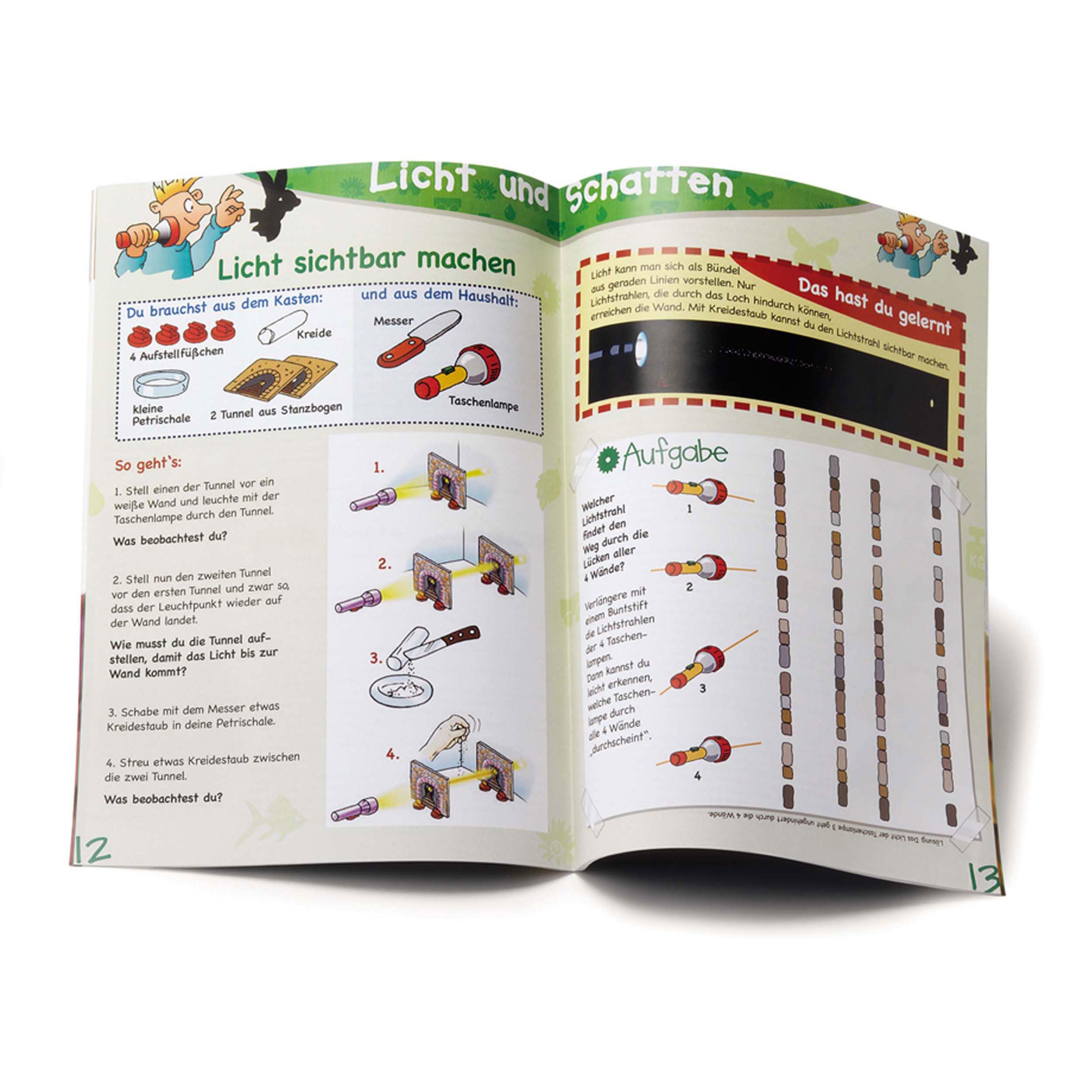 Kosmos 634315 - Schülerlabor Grundschule 1. Und 2. Klasse, Experimente Zu Natur Und Technik, Am Lehrplan Der Schule Orientiert, Experimentierkasten Für Kinder Ab 6 Jahre