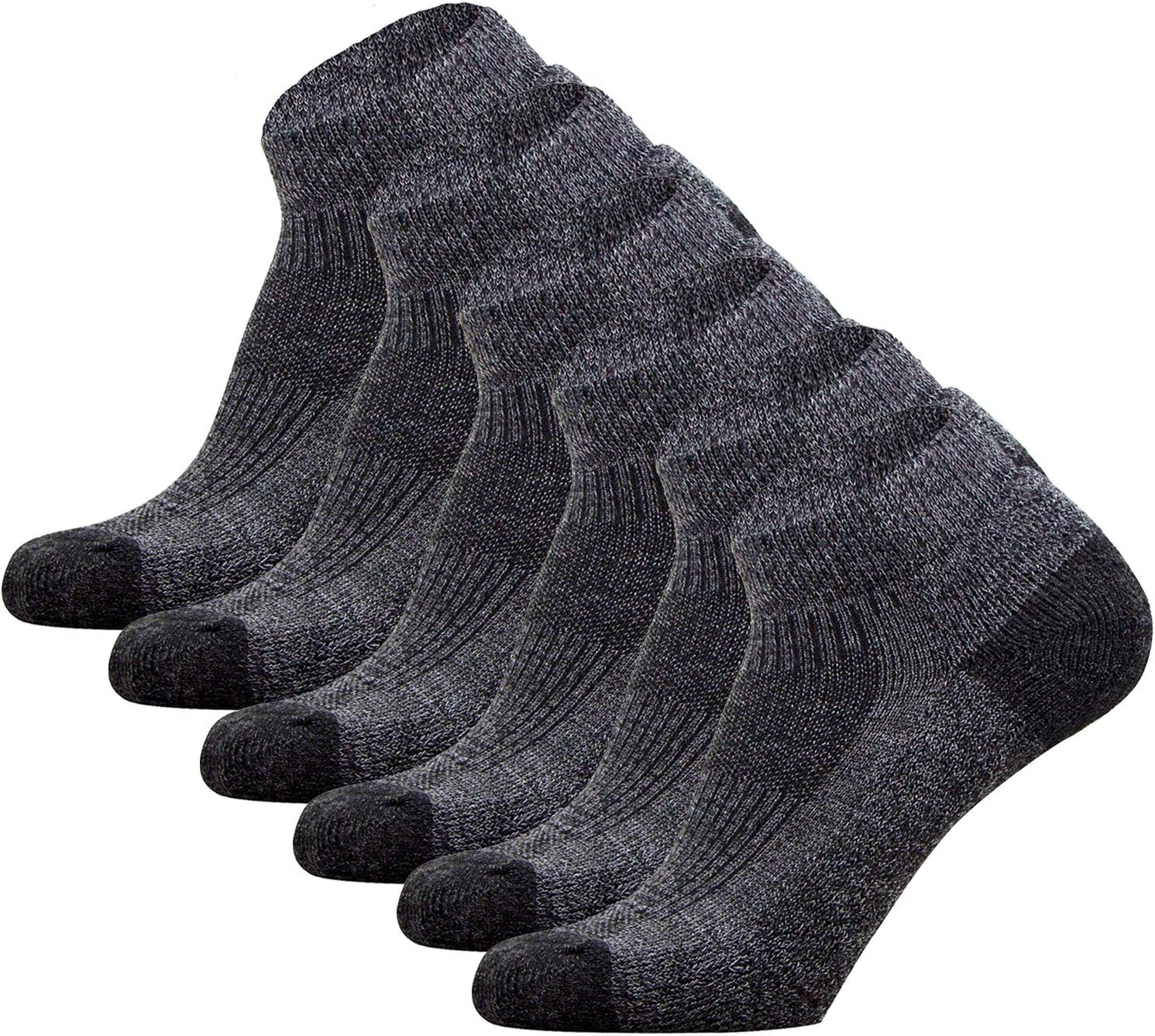 Pure Compression Walking Socks - Comfortable Padded Walking Socks - Use for Jogging, Running, Working Out