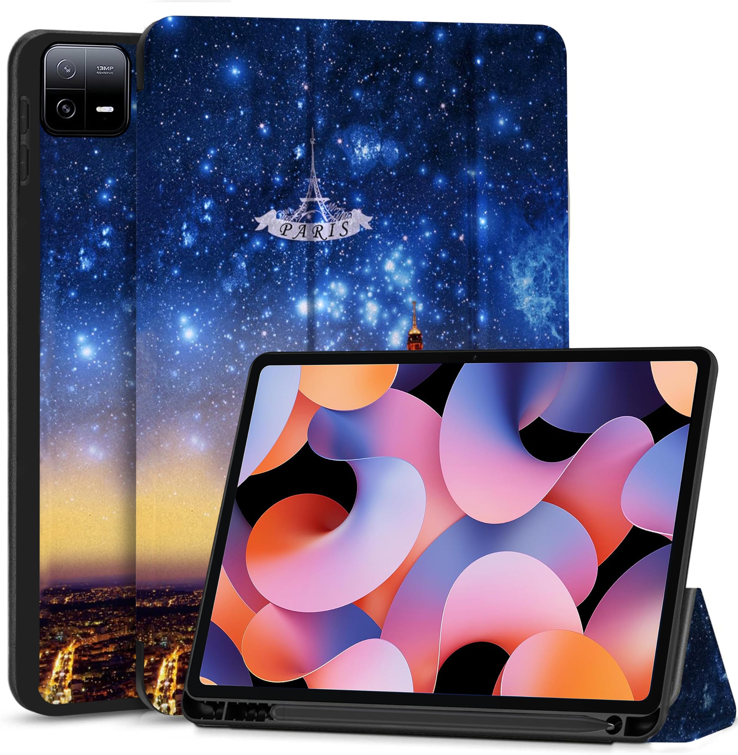 See full amazon price history chart for TGK Trifold Smart Flip Cover Case for Xiaomi Mi Pad 6 11 inch Tablet with Pencil Holder (Night View) TGK Trifold Smart Flip Cover Case for Xiaomi Mi Pad 6 11 inch Tablet with Pencil Holder (Night View) (B0DBG81NNW) Amazon Price History, Amazon Price Tracker