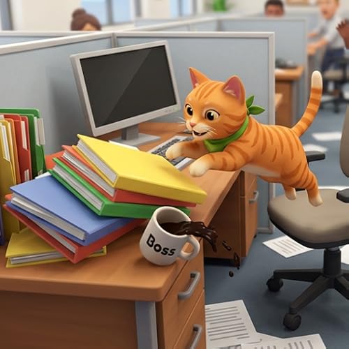 Cat Simulator 3D: Office Pet Adventure & Exploration Game