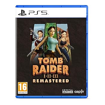Tomb Raider 1-3 Remastered Starring Lara Croft (Playstation 5)