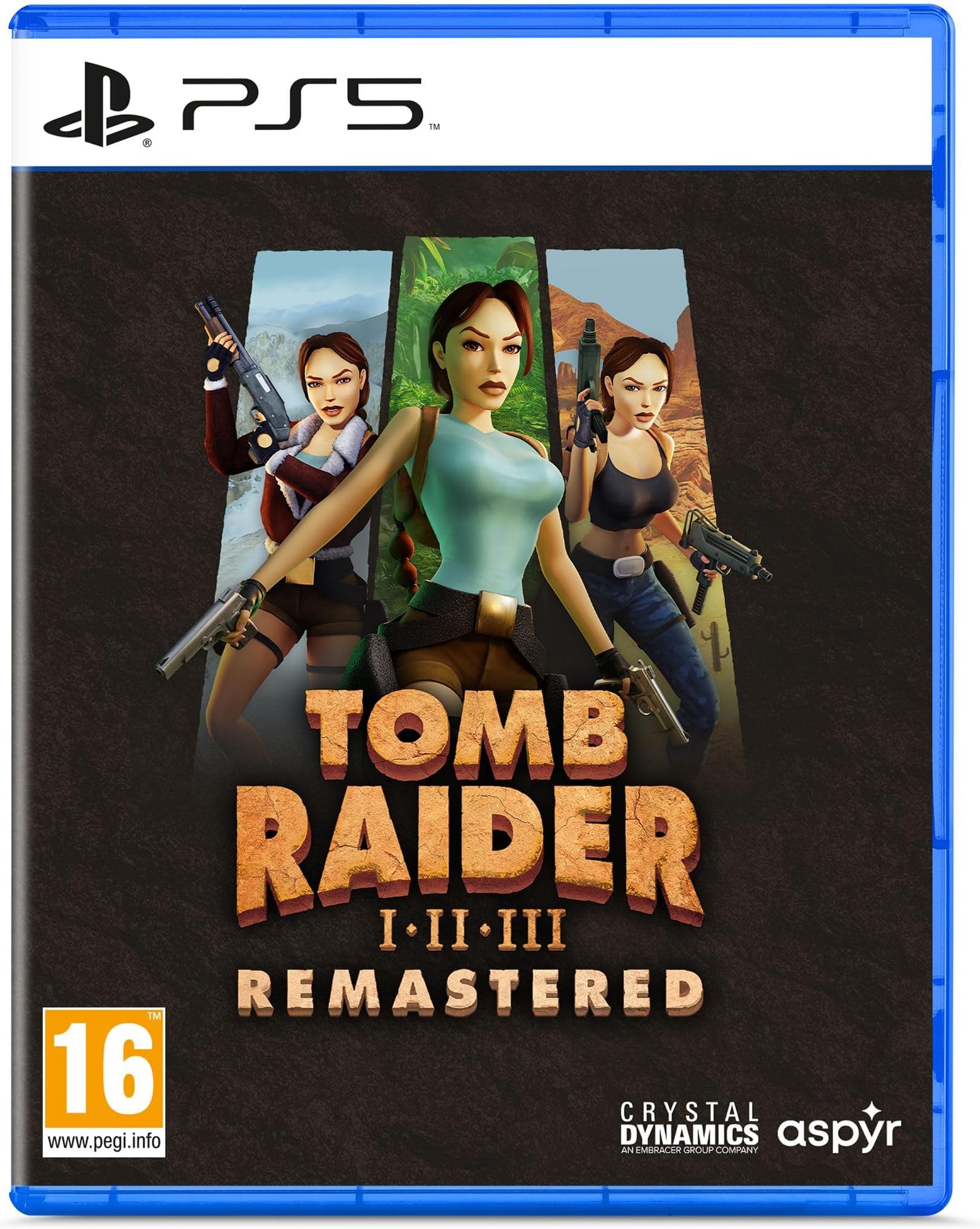 Aspyr Tomb Raider 1-3 Remastered Starring Lara Croft - PS5