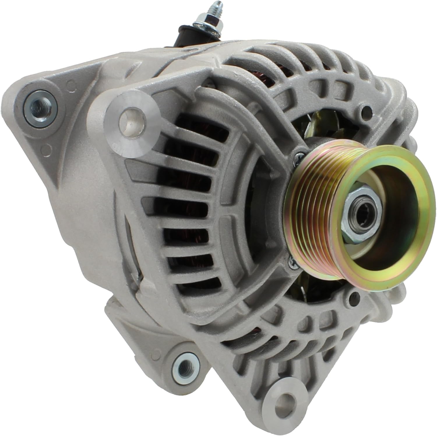 New Premium Alternator Compatible with Dodge Durango 5.7L 2004 and Dodge Rams 1500, 2500, 3500, 03 ,04, 05, 06 Replaces 0-124-525-006 56028699AA AL6535N 334-1506 160-55105 0124525006 0-124-525-051