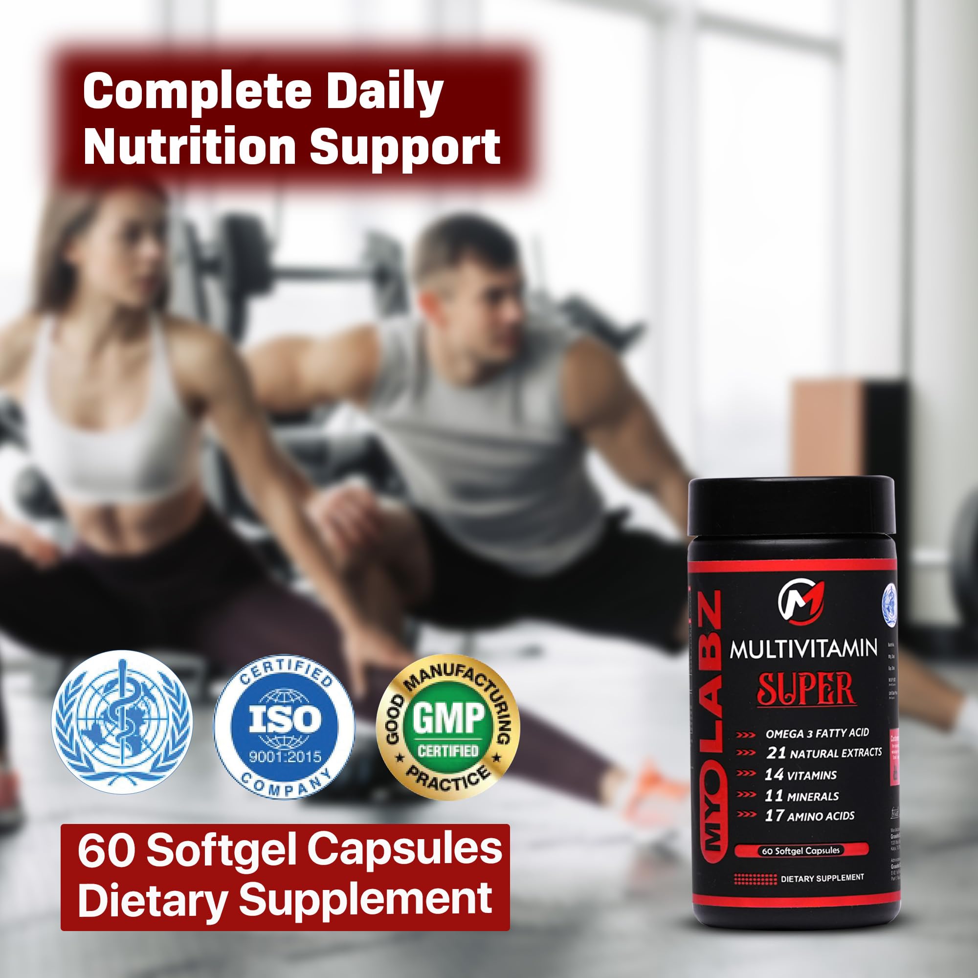 Multivitamin Super Softgel Capsules, 60 Capsules — Amazon image 6