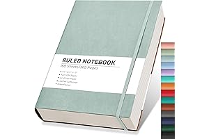 RETTACY Softcover Notebook - A4 Journal for School, Work, Writing