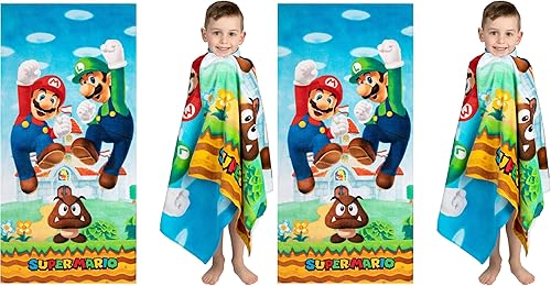 Miniatura 41 de Franco - Toalla de baño/piscina/playa para niños, de algodón súper suave, de 58 x 28 pulgadas, Paw Patrol, para niñas