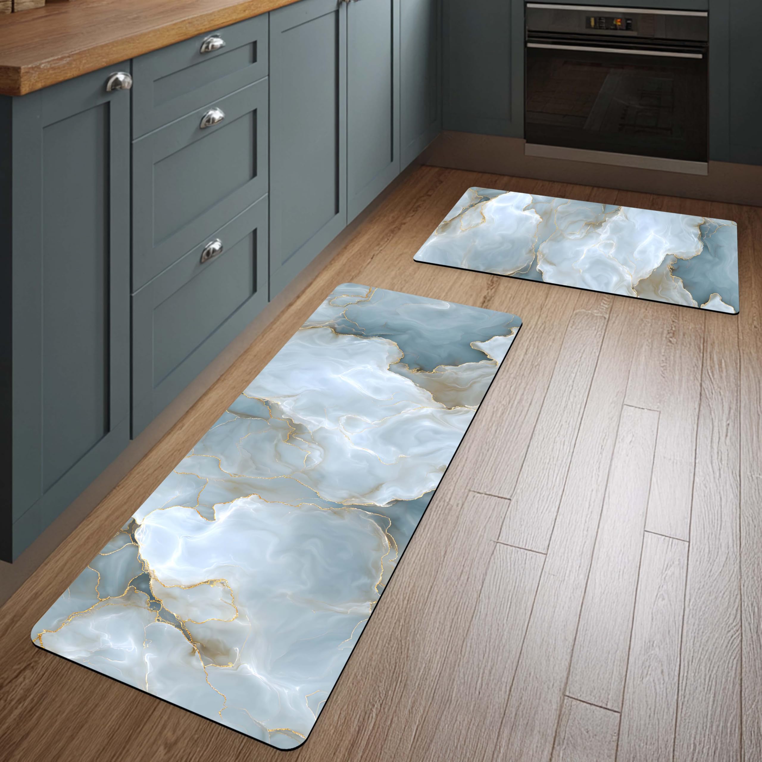 TURTLEWINGS Kitchen Floor Mats - Absorbent & Non-Slip -15 TURTLEWINGS Kitchen Floor Mats - Absorbent & Non-Slip -15