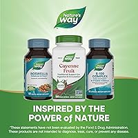 Vista 7 de Nature's Way Cápsulas de pimienta de cayena, soporte tradicional de digestión y circulación*, capsaicina, proyecto verificado sin OMG, sin gluten