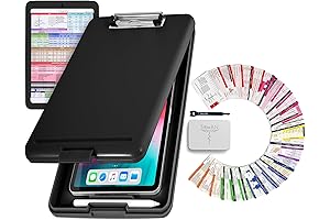 Tribe RN Nurse Clipboard with Storage and BadgeGuru Bundle: The Essential Duo for Nurses