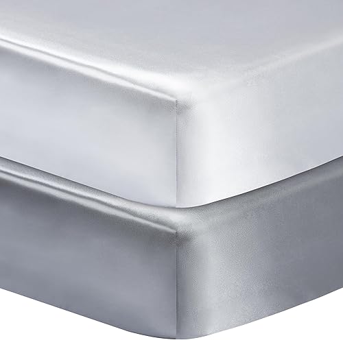 Miniatura 9 de Sábanas Ajustables para Pack and Play, Paquete de 2 Sábanas Pack n Play para Colchón Graco Pack n Play, Sábanas Unisex de Corralito para Niños y