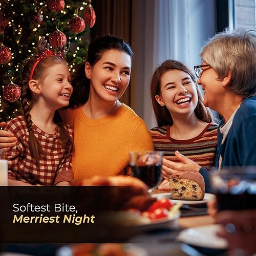 Miniatura 41 de OFNER - Panettone genovés prémium de frutas confitadas - Receta italiana tradicional, pastel de Navidad suave y húmedo, regalos de Navidad para mamá