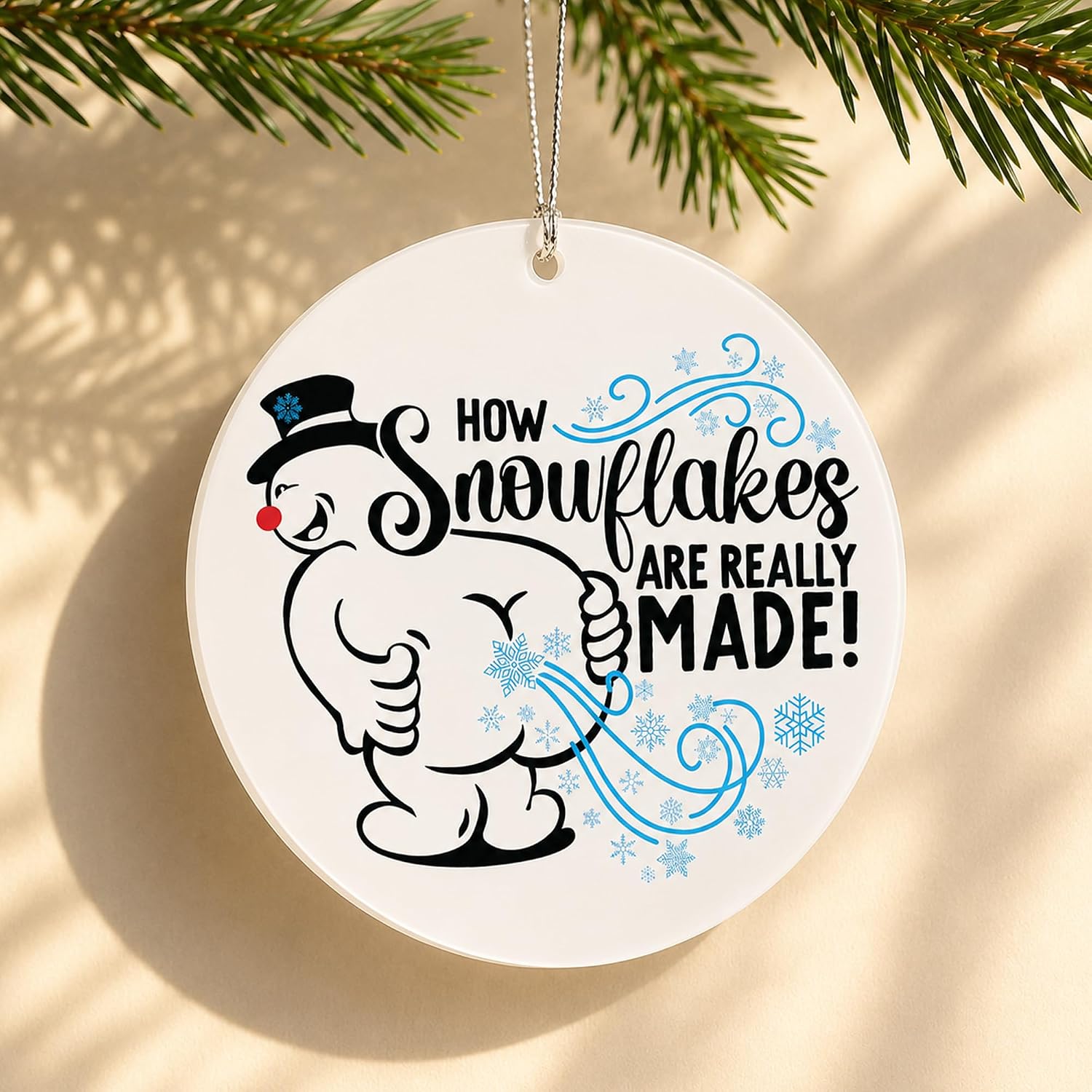 Christmas Ornaments 2026, Snowman Ornament, Funny Christmas Ornaments